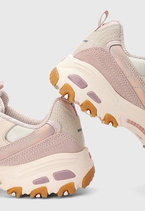 Tenis SKECHERS D'Lites Rosa Nude