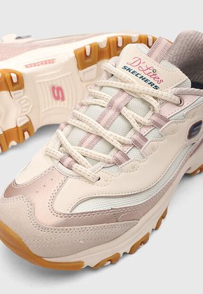 Tenis SKECHERS D'Lites Rosa Nude