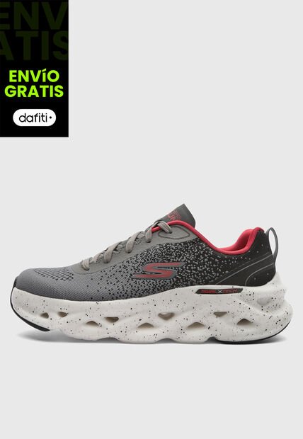 Tenis SKECHERS GO Run Swirl Tech Gris
