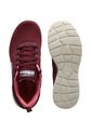 Tenis Vinotinto-Blanco Skechers Bountiful de Skechers