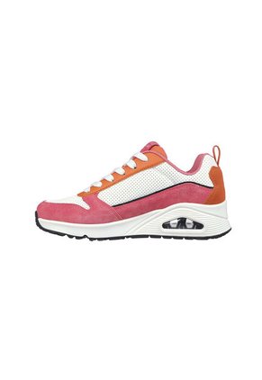 Tenis Mujer Skechers Uno Much Fun - Rosado-Naranja