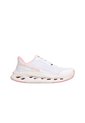 Tenis Skechers Mujer Max Cushioning Glide-Step - Blanco Rosado de Skechers