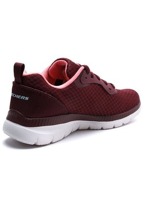 Tenis Vinotinto-Blanco Skechers Bountiful