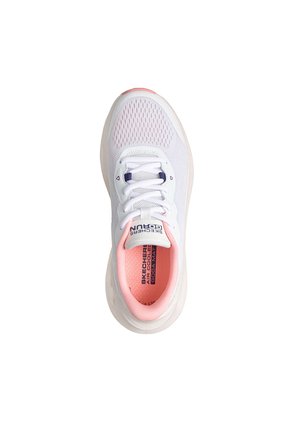 Tenis Skechers Mujer Max Cushioning Glide-Step - Blanco Rosado