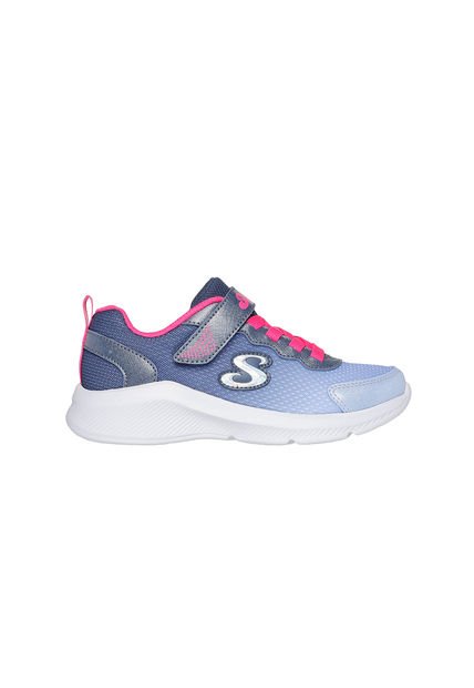 SKECHERS TENIS SOLE SWIFTERS LIFE STYLE JUNIOR AZUL