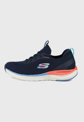 Tenis Running Azul Oscuro-Multicolor Skechers Ultra Groove