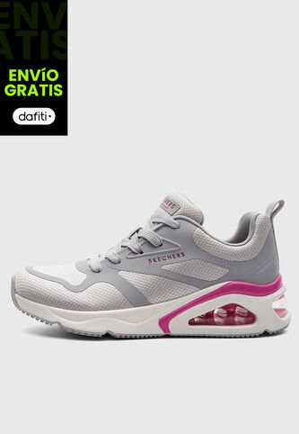 Tenis SKECHERS Tres-Air Uno Gris Skechers