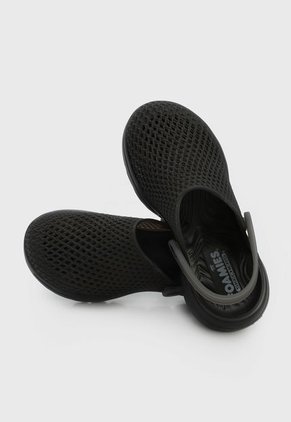 Playera Negro-Gris Skechers Go Walk 5 - True Catch