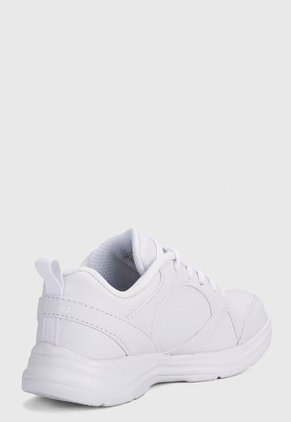 Tenis Training Blanco Skechers Kids Junior