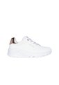 Tenis Skechers Mujer Uno Lite - Blanco de Skechers