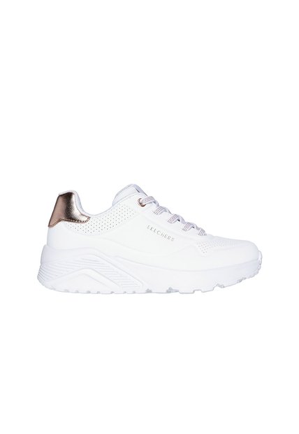 Tenis Skechers Mujer Uno Lite - Blanco