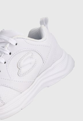 Tenis Training Blanco Skechers Kids Junior