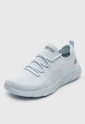 Tenis SKECHERS BOBS B Flex Lo Celeste