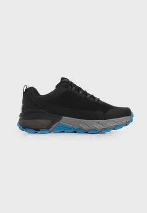 Tenis Outdoor Negro-Gris-Azul Skechers Max Protect