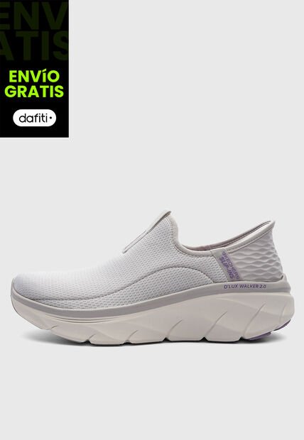 Tenis SKECHERS D`LUX WALKER 2.0 Gris