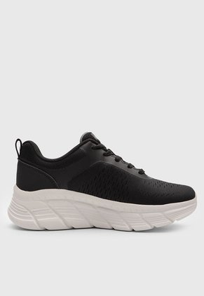 Tenis SKECHERS BOBS B Flex Hi - Lateral Force Negro