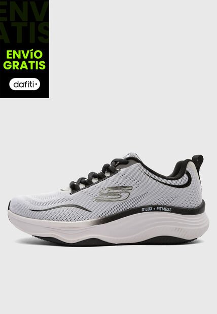 Tenis SKECHERS D'Lux Fitness Blanco