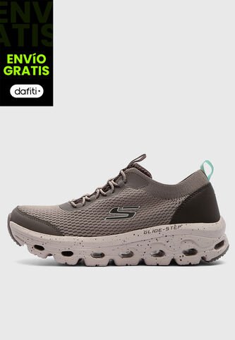 Tenis SKECHERS Glide Step Sole Taupe Skechers