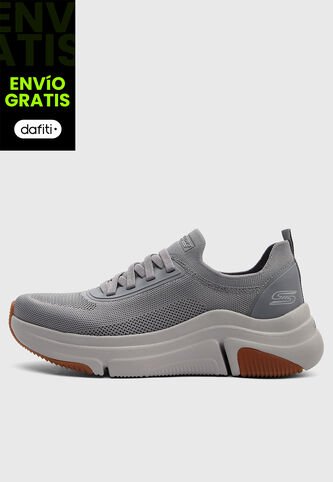 Tenis SKECHERS Bobs Sparrow Flex Gris Skechers