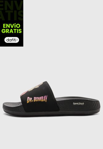 Playeras SKECHERS Low Slider  Negro Skechers