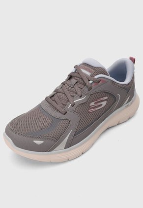 Tenis SKECHERS Flex Appeal 5.0 Retro Rush Gris