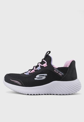 Tenis SKECHERS Bounder - Simple Cute Negro Skechers