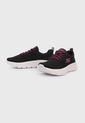 Tenis Lifestyle Negro-Fucsia-Blanco Skechers Go Walk Flex de Skechers