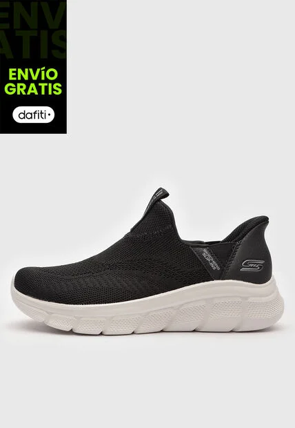 Tenis SKECHERS BOBS B Flex - Casual Fit Negro