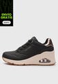 Tenis SKECHERS Uno Wedge - HI Steps Negro de Skechers