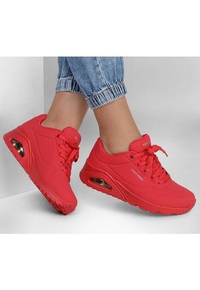Tenis Skechers Uno - Stand On Air Color Rojo