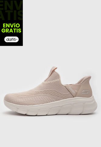Tenis SKECHERS BOBS B Flex - Casual Fit Beige Skechers