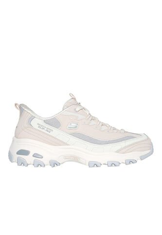 Tenis Skechers Mujer D'Lites Smooth Nostalgia - Beige Skechers