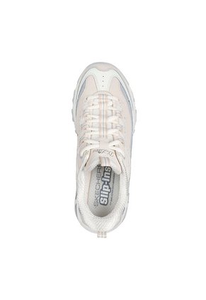 Tenis Skechers Mujer D'Lites Smooth Nostalgia - Beige