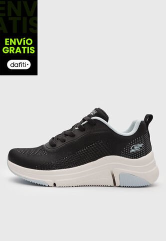 Tenis SKECHERS BOBS Sparrow Flex - Lead In Negro Skechers