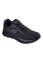 Tenis Skechers Hombre Go Walk Flex Remark - Negro/Negro de Skechers