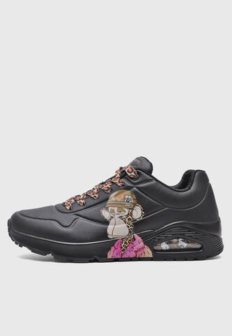 Tenis SKECHERS Uno - Dr. Bombay Negro Skechers