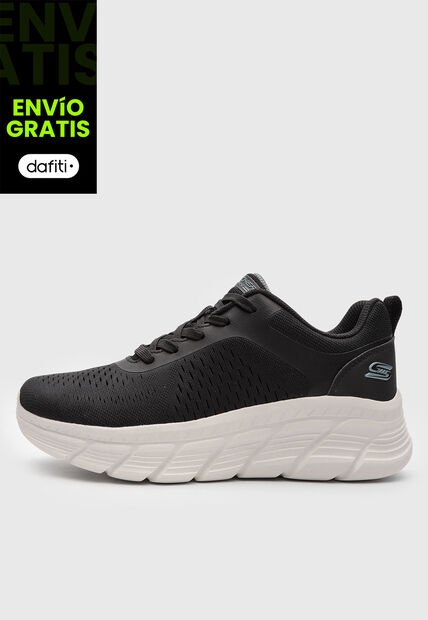 Tenis SKECHERS BOBS B Flex Hi - Lateral Force Negro