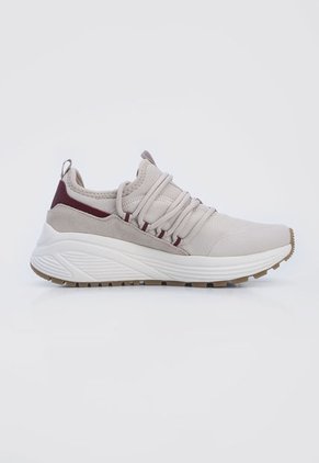 Tenis Lifestyle Palo Rosa-Blanco-Vinotinto Skechers Bobs Sparrow 2.0