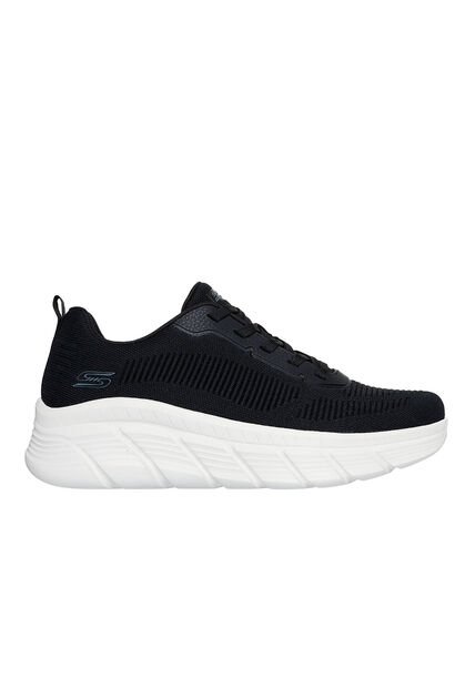 Tenis Skechers Hombre Bobs B Flex Hi - Negro/Blanco