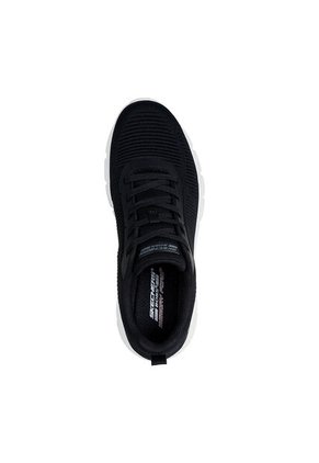 Tenis Skechers Hombre Bobs B Flex Hi - Negro/Blanco