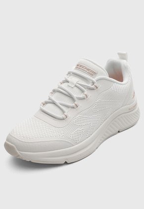 Tenis SKECHERS Bobs Arch Comfort B Sweet Blanco