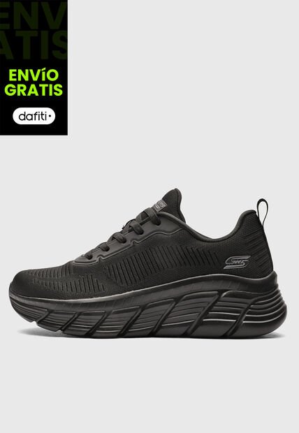 Tenis SKECHERS BOBS Sport B Flex Hi - Flying HI Negro