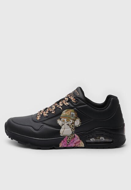 Tenis SKECHERS Snoop Dogg: Uno - Dr. Bombay Negro