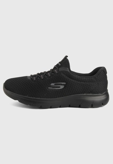Tenis Training Negro Skechers Summits