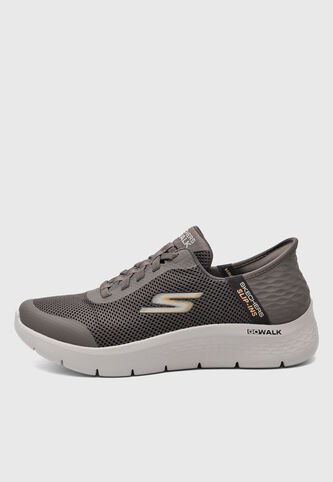 Tenis Training Café-Beige Skechers Slip-ins: GO WALK Flex - Hands Up Skechers