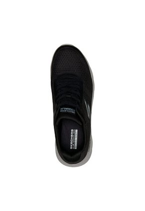 Tenis Skechers Hombre Go Walk Flex Remark - Negro/Blanco
