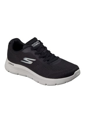 Tenis Skechers Hombre Go Walk Flex Remark - Negro/Blanco