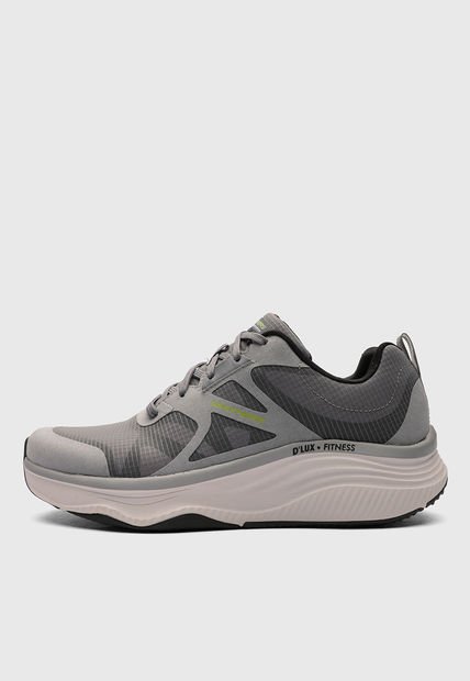Tenis Training Gris-Marfil SKECHERS D'Lux Fitness