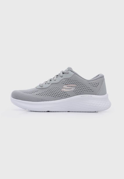 Tenis Running Gris Skechers Skech-Lite