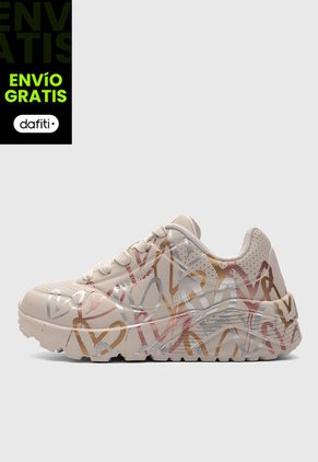 Tenis SKECHERS Uno Lite - Metallic Love Beige